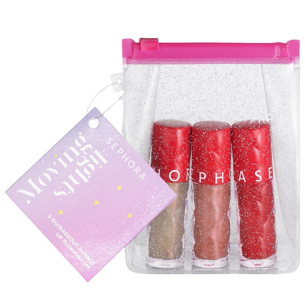 3pcs lip plumping gloss set